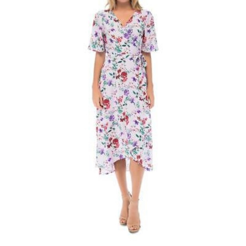 B Collection by Bobeau dress, color: purple/mix